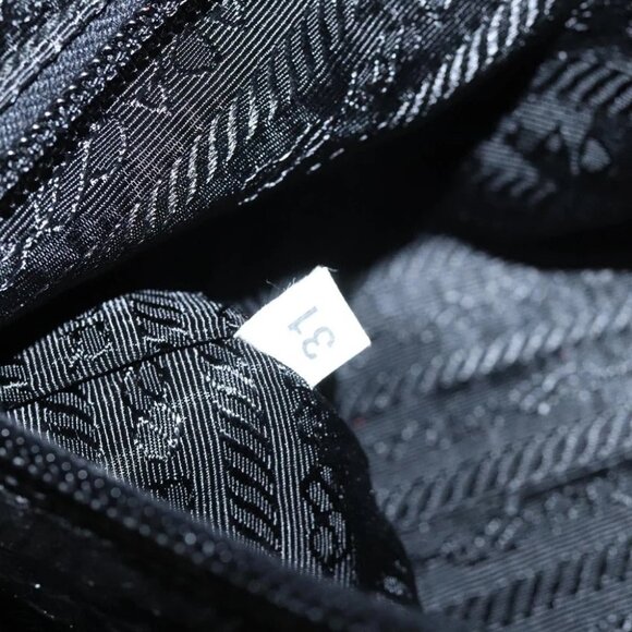 PRADA Hand Bag Velor Brown - Picture 14 of 15